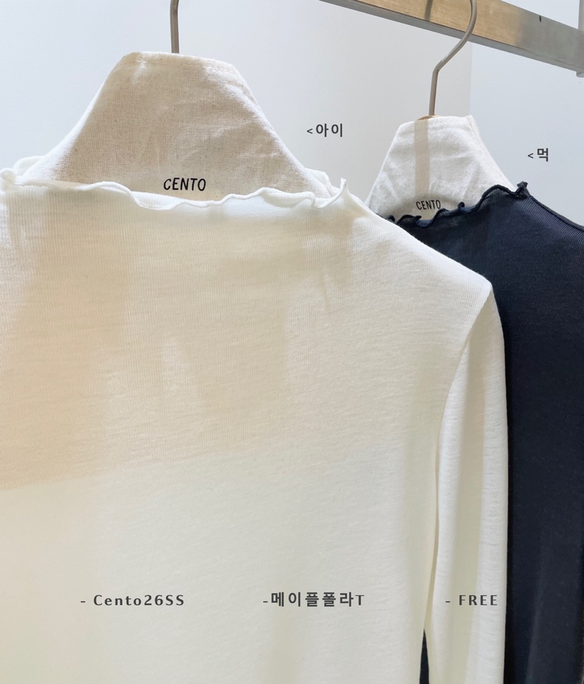 CENTO韓國代購女士新款時尚推薦26春夏職業熱賣真品長袖T恤CENTO長袖T恤