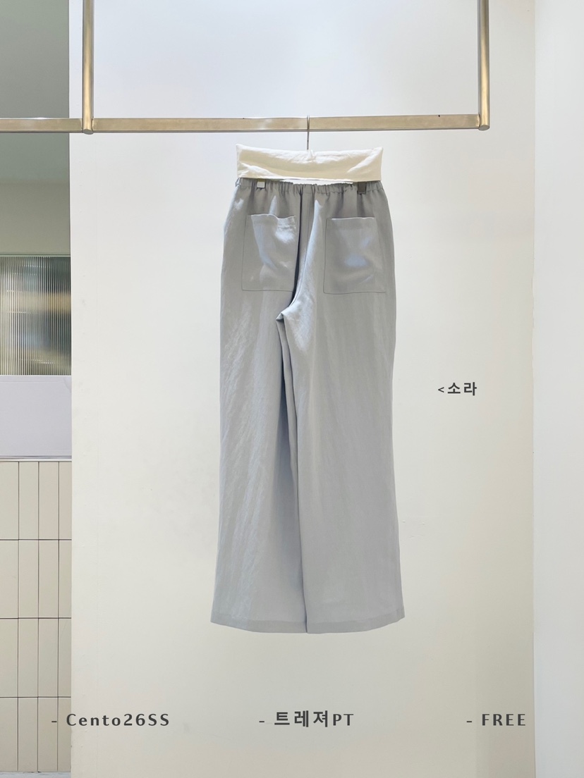 CENTO東大門實拍女裝新品時尚休閑人氣熱賣職業26春夏休閑褲CENTO休閑褲