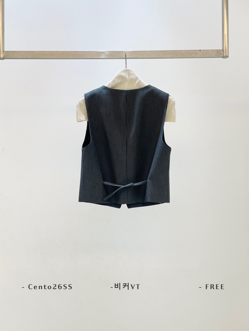 CENTO東大門直郵女士新品真品時尚熱賣休閑人氣推薦26春夏馬甲CENTO馬甲