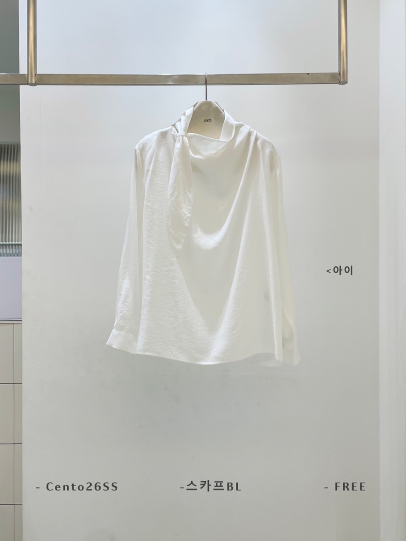 CENTO東大門實拍女士新款推薦熱賣真品休閑襯衫蕾絲衫圍巾CENTO襯衫/蕾絲衫圖色1