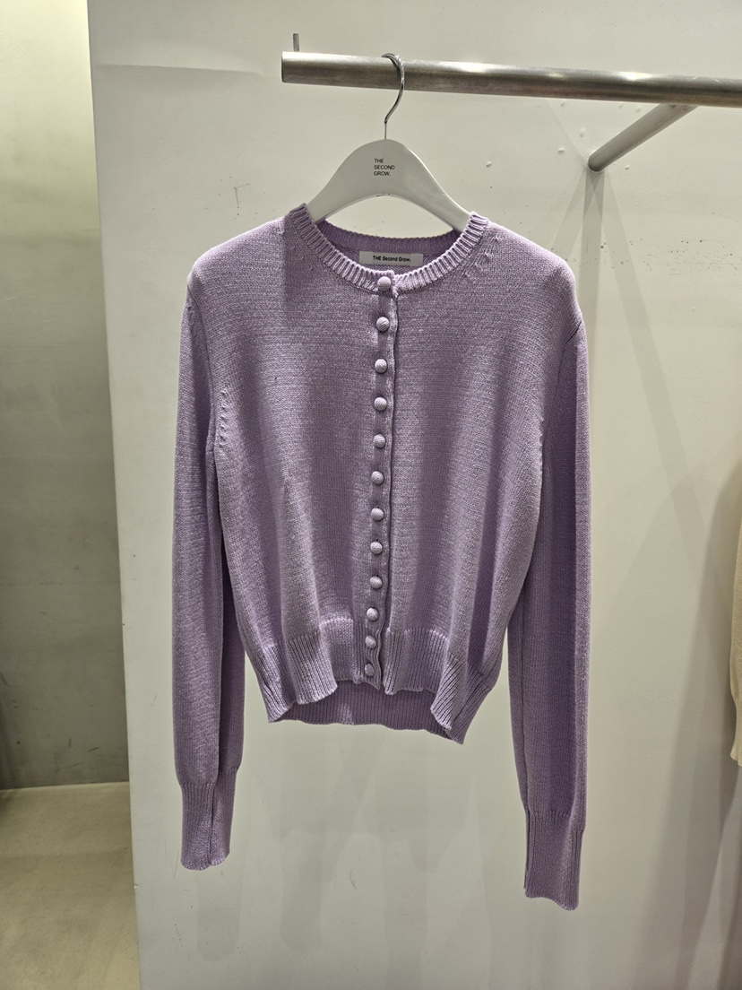 THE SECOND GROW/QUEENSRABBIT韓國代購女裝新款職業針織衫開衫THE SECOND GROW/QUEENSRABBIT針織衫圖色2