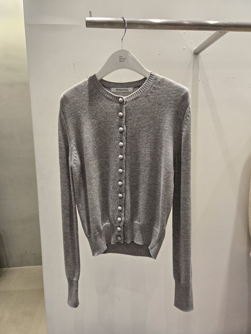 THE SECOND GROW/QUEENSRABBIT韓國代購女裝新款職業針織衫開衫THE SECOND GROW/QUEENSRABBIT針織衫圖色3