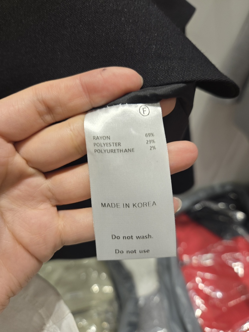 THE SECOND GROW/QUEENSRABBIT東大門實拍女士新款人氣夾克紐扣THE SECOND GROW/QUEENSRABBIT夾克