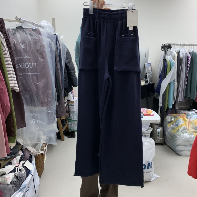 SOLD OUT韓國代購女裝新款休閑職業推薦人氣熱賣26春夏休閑褲SOLD OUT休閑褲圖色2