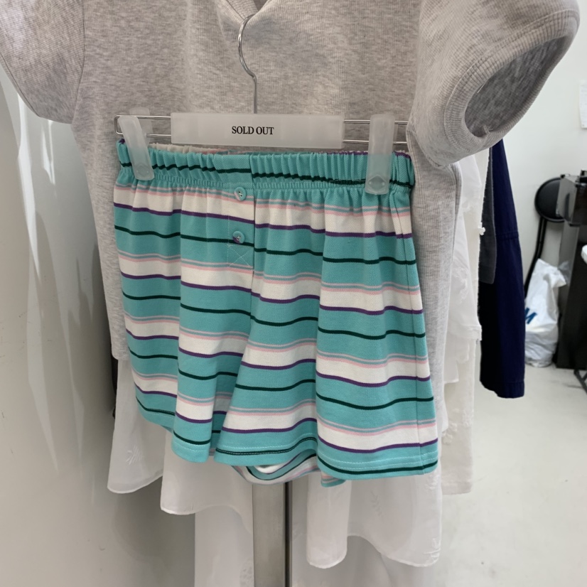 SOLD OUT韓國代購女裝新品推薦職業時尚休閑真品26春夏短褲SOLD OUT短褲圖色2