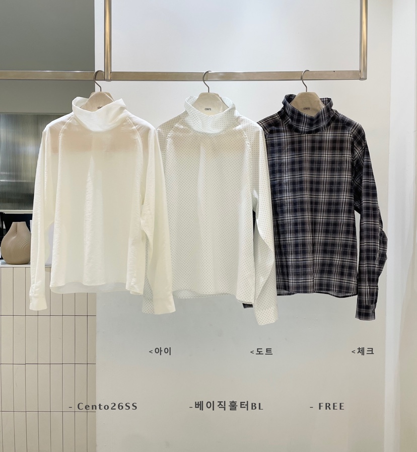 CENTO東大門代購女裝新品26春夏推薦真品人氣休閑襯衫蕾絲衫CENTO襯衫/蕾絲衫