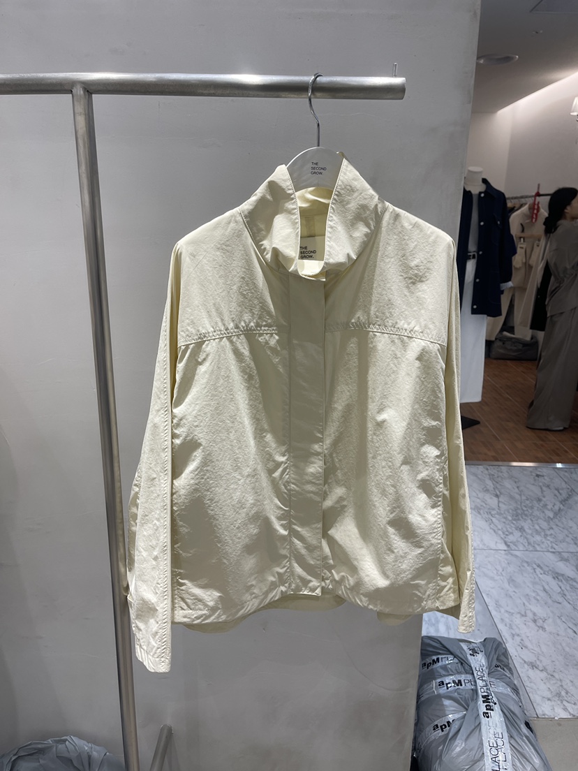 THE SECOND GROW/QUEENSRABBIT韓國代購女士新品時尚夾克高領THE SECOND GROW/QUEENSRABBIT夾克圖色3