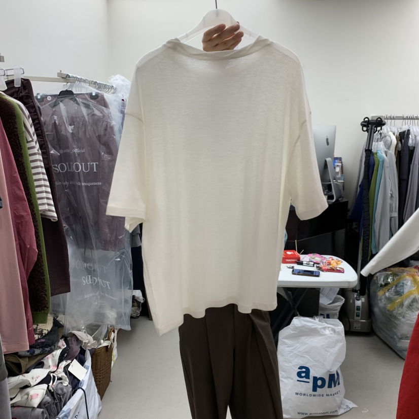 SOLD OUT韓國代購女裝新款真品職業休閑人氣T恤不含內搭SOLD OUTT恤