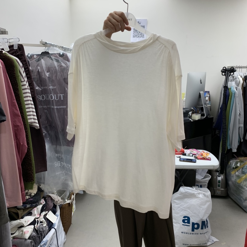 SOLD OUT韓國代購女裝新款真品職業休閑人氣T恤不含內搭SOLD OUTT恤圖色1