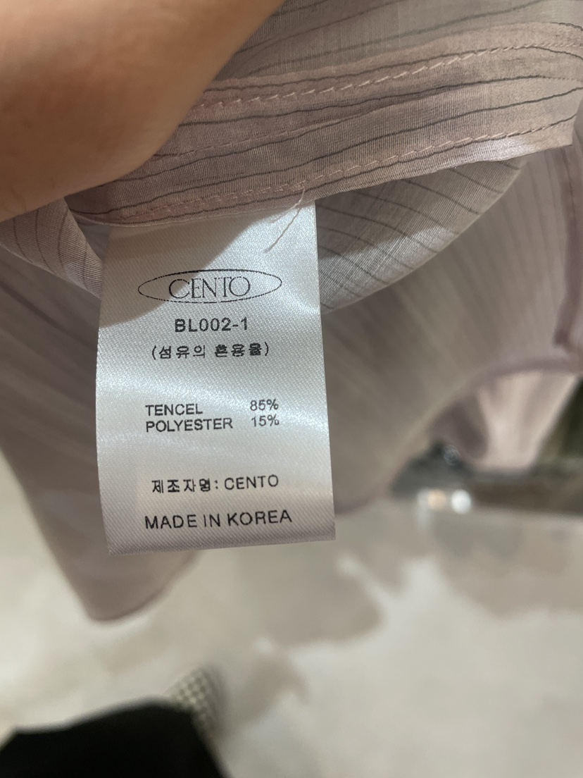 CENTO東大門直郵女裝新品真品推薦26春夏職業襯衫蕾絲衫高領CENTO襯衫/蕾絲衫