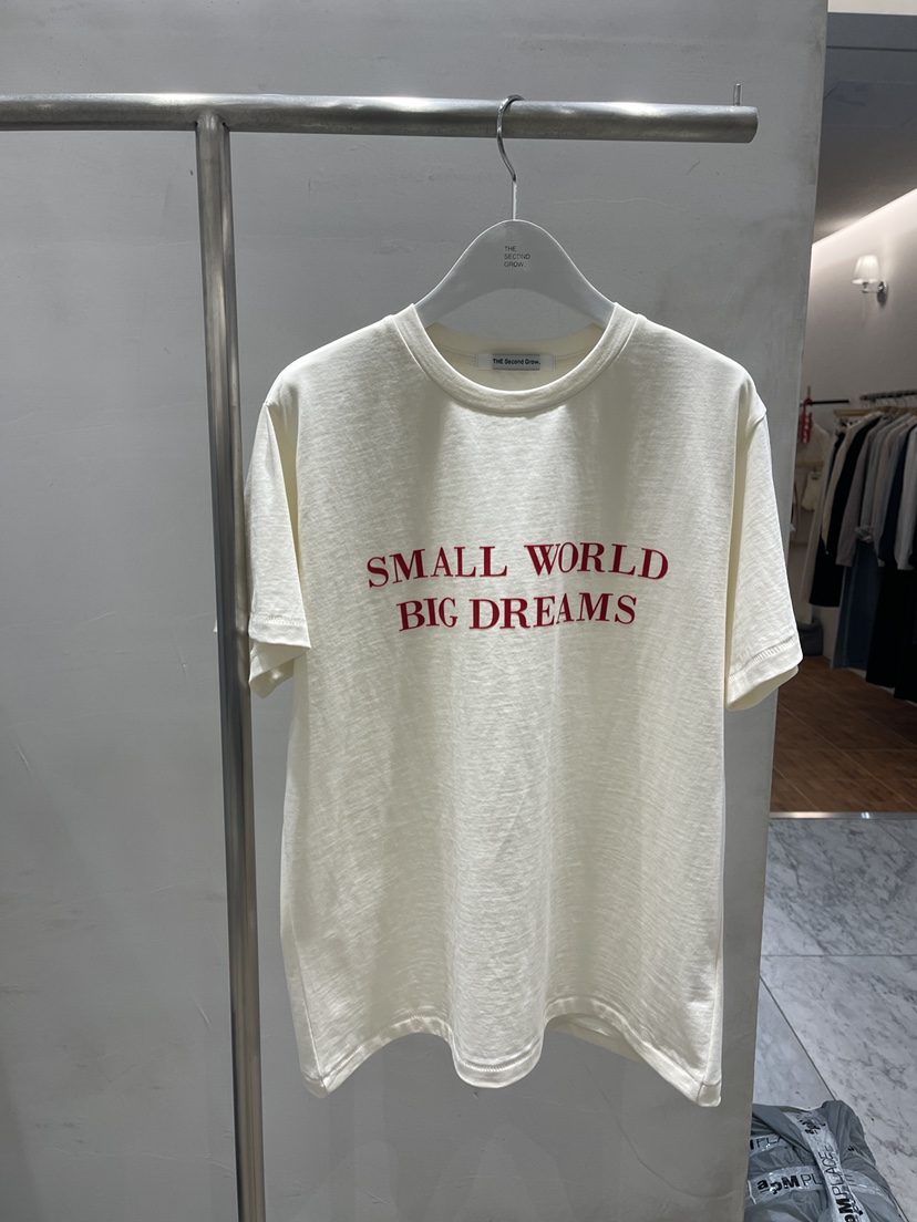 THE SECOND GROW/QUEENSRABBIT東大門實拍女士新款職業T恤THE SECOND GROW/QUEENSRABBITT恤圖色1