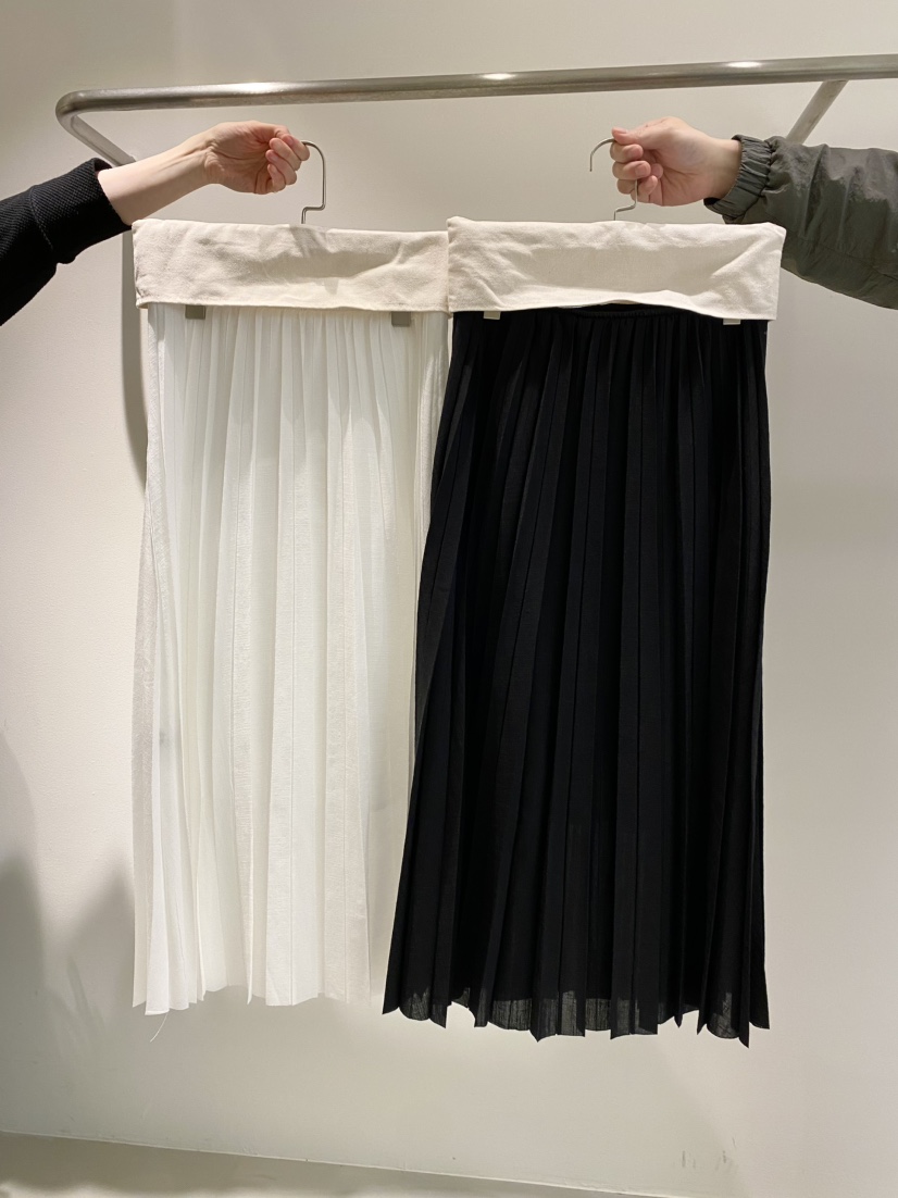 1968東大門代購女士新款26春夏職業真品熱賣人氣長裙褶裥1968/YEOUYA長裙