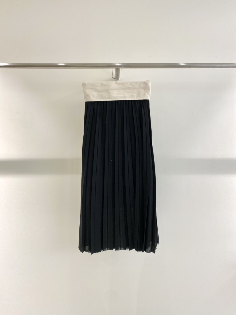 1968東大門代購女士新款26春夏職業真品熱賣人氣長裙褶裥1968/YEOUYA長裙圖色2