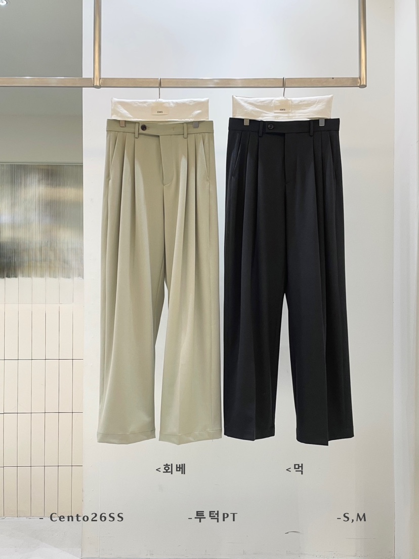 CENTO韓國直郵女裝新品26春夏時尚休閑熱賣職業推薦休閑褲CENTO休閑褲