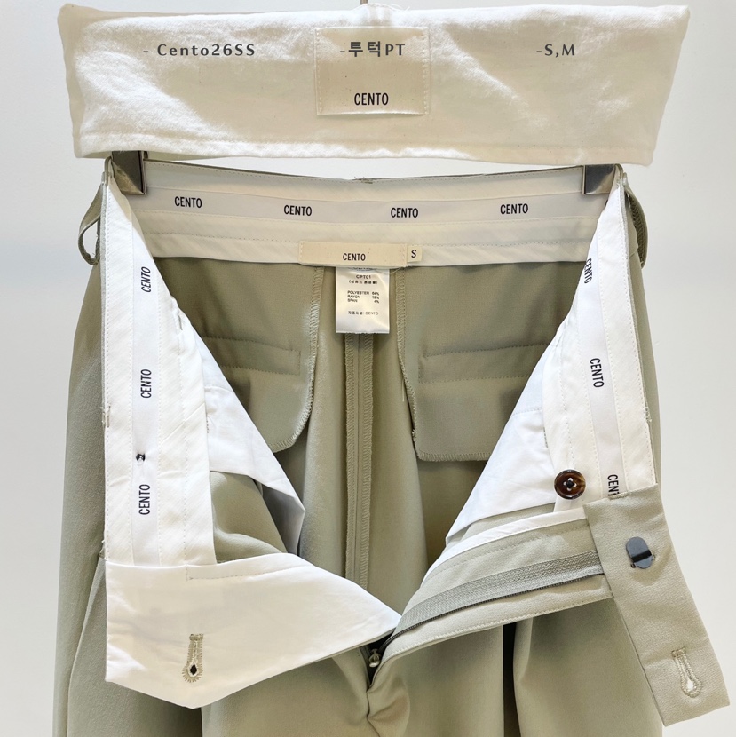 CENTO韓國直郵女裝新品26春夏時尚休閑熱賣職業推薦休閑褲CENTO休閑褲