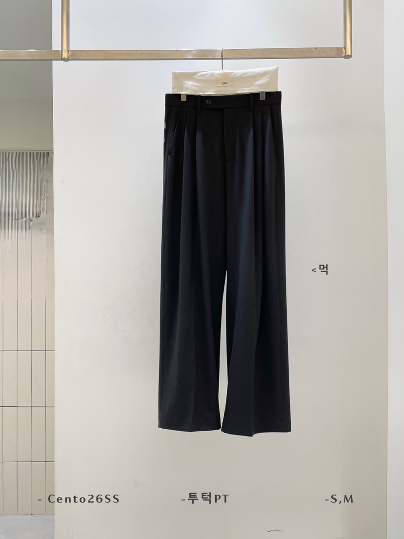 CENTO韓國直郵女裝新品26春夏時尚休閑熱賣職業推薦休閑褲CENTO休閑褲圖色2