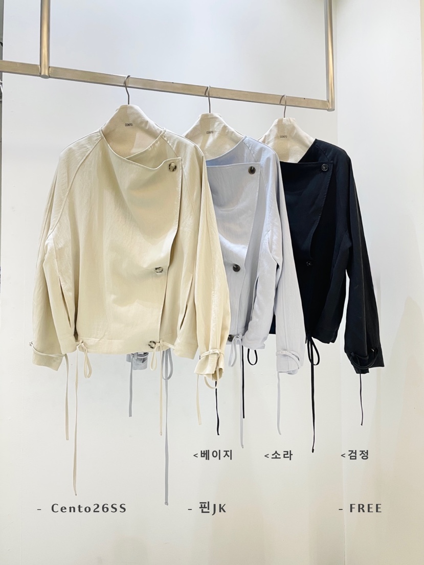 CENTO韓國直郵女士新品休閑人氣真品熱賣26春夏推薦時尚夾克CENTO夾克