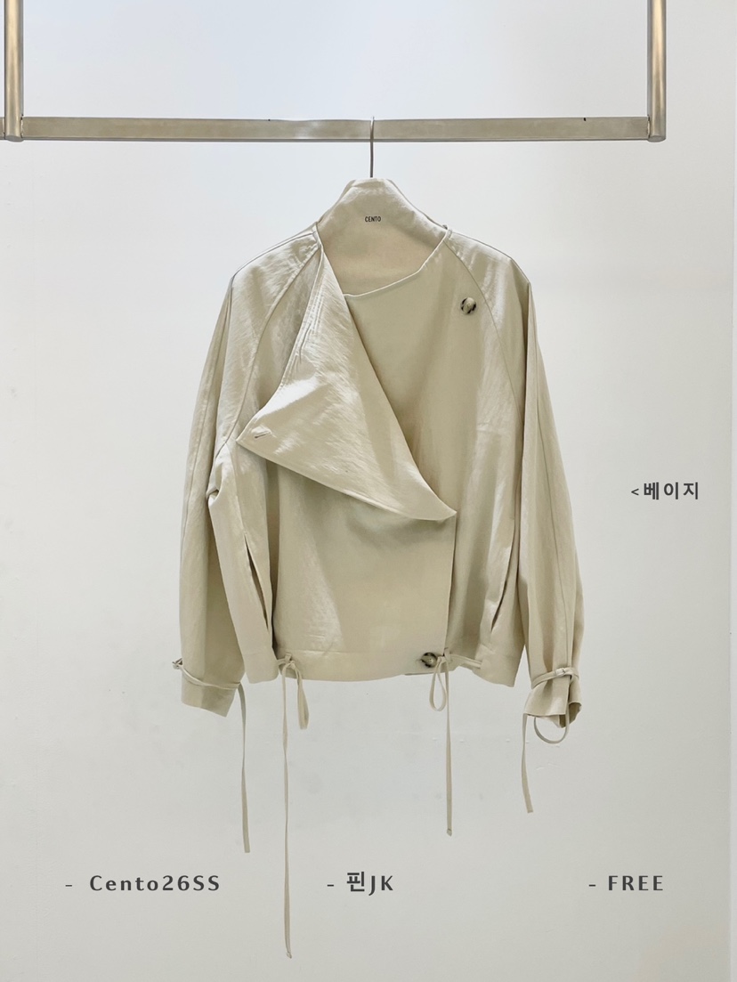 CENTO韓國直郵女士新品休閑人氣真品熱賣26春夏推薦時尚夾克CENTO夾克圖色1