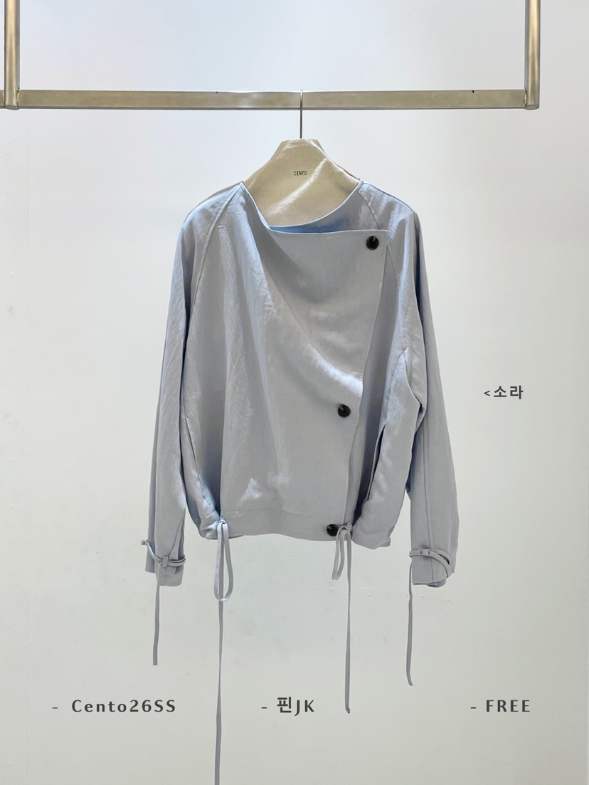 CENTO韓國直郵女士新品休閑人氣真品熱賣26春夏推薦時尚夾克CENTO夾克圖色2