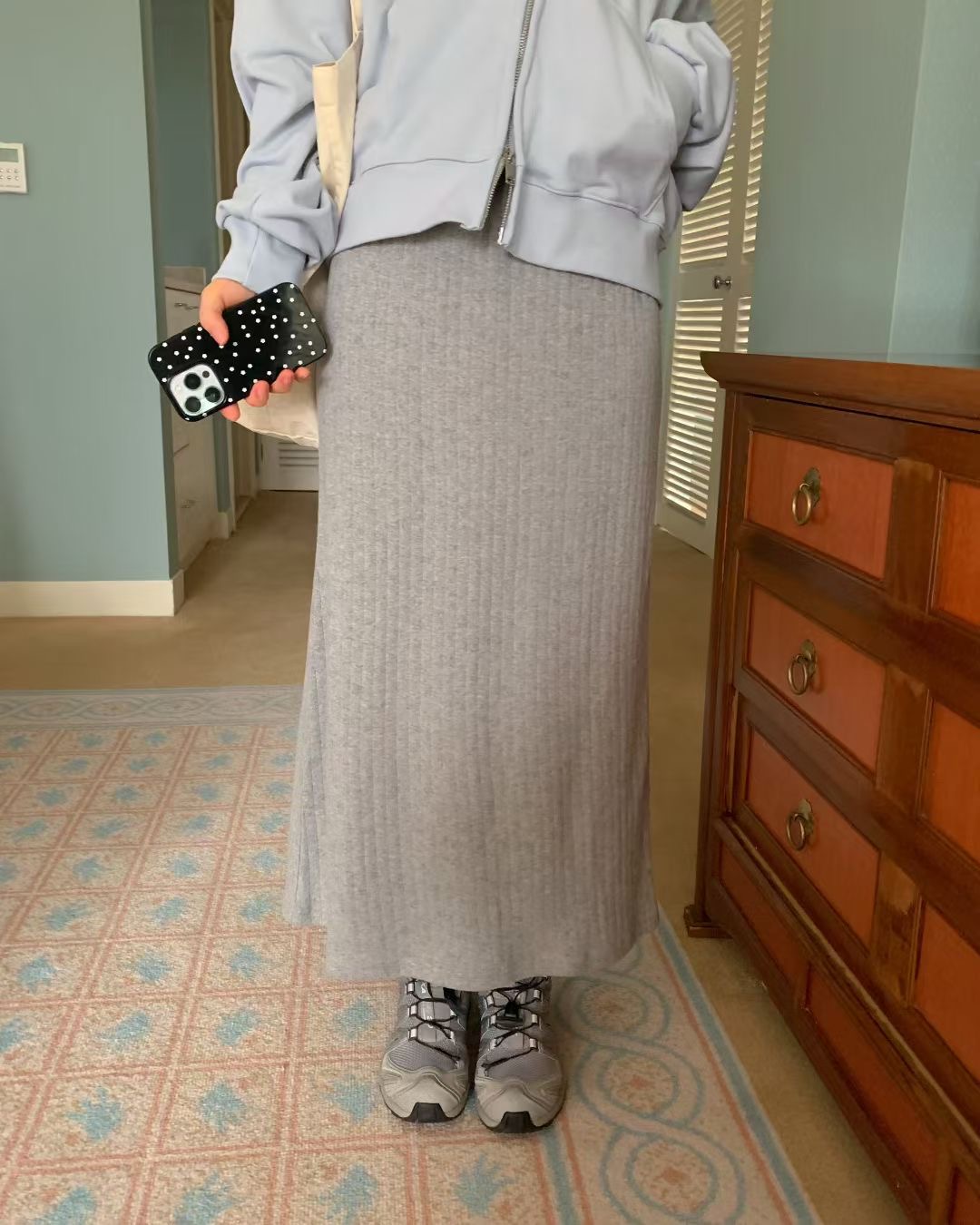 EZEDIARY韓國直郵女士新款推薦熱賣職業26春夏真品人氣長裙EZEDIARY長裙圖色4