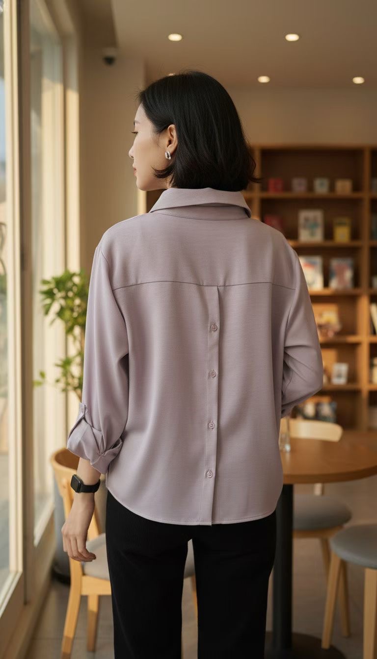 DAILY PROJECT-데일리프로젝트-T東大門代購女士新款休閑襯衫蕾絲衫DAILY PROJECT襯衫/蕾絲衫