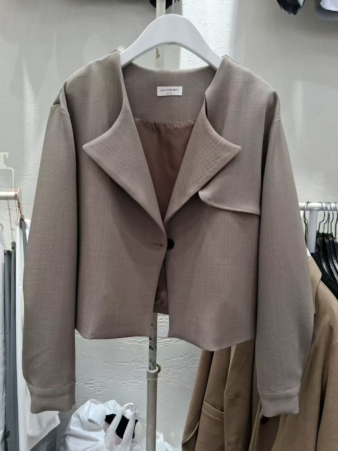 DAILY PROJECT-데일리프로젝트-T韓國代購女士新品真品夾克DAILY PROJECT夾克圖色2