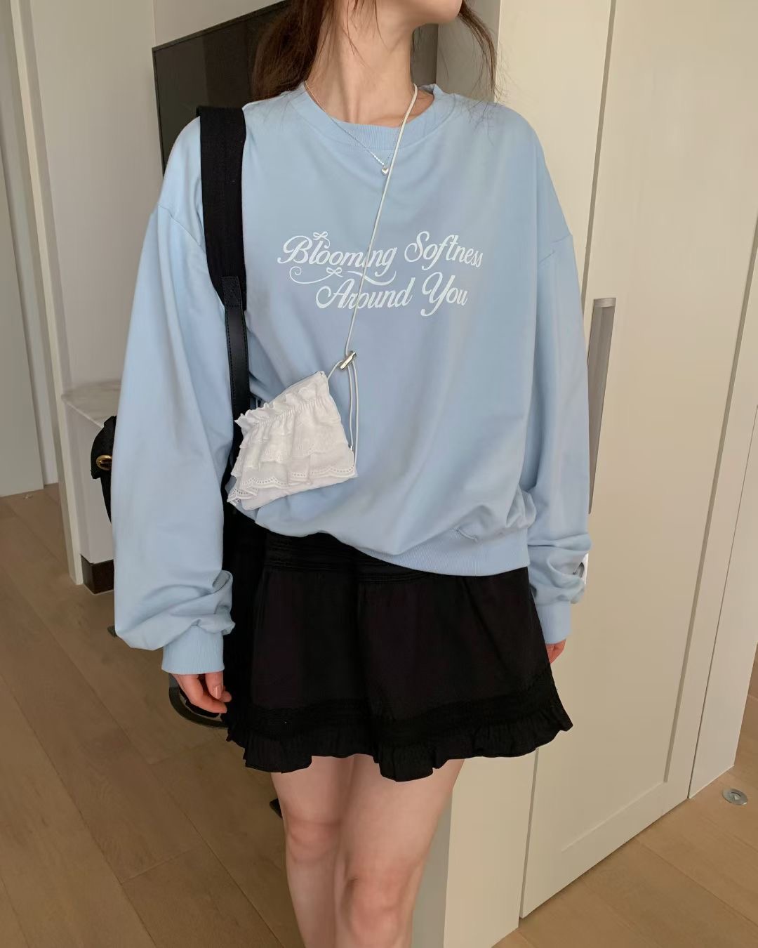 EZEDIARY韓國代購女裝新款26春夏熱賣人氣職業推薦休閑衛衣EZEDIARY衛衣圖色3