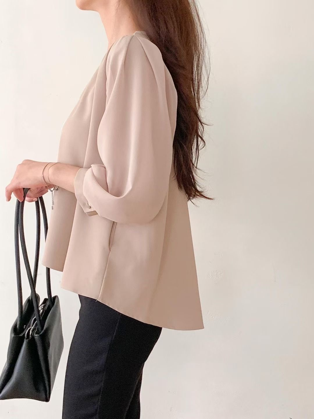 DAILY PROJECT-데일리프로젝트-T韓國直郵女裝新款職業襯衫蕾絲衫DAILY PROJECT襯衫/蕾絲衫