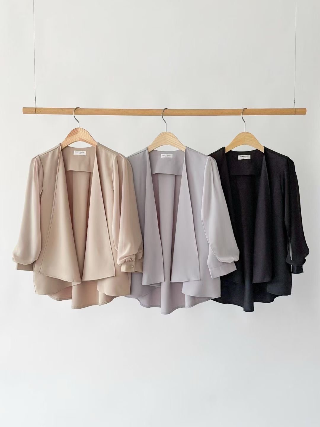 DAILY PROJECT-데일리프로젝트-T韓國直郵女裝新款職業襯衫蕾絲衫DAILY PROJECT襯衫/蕾絲衫圖色2左二色