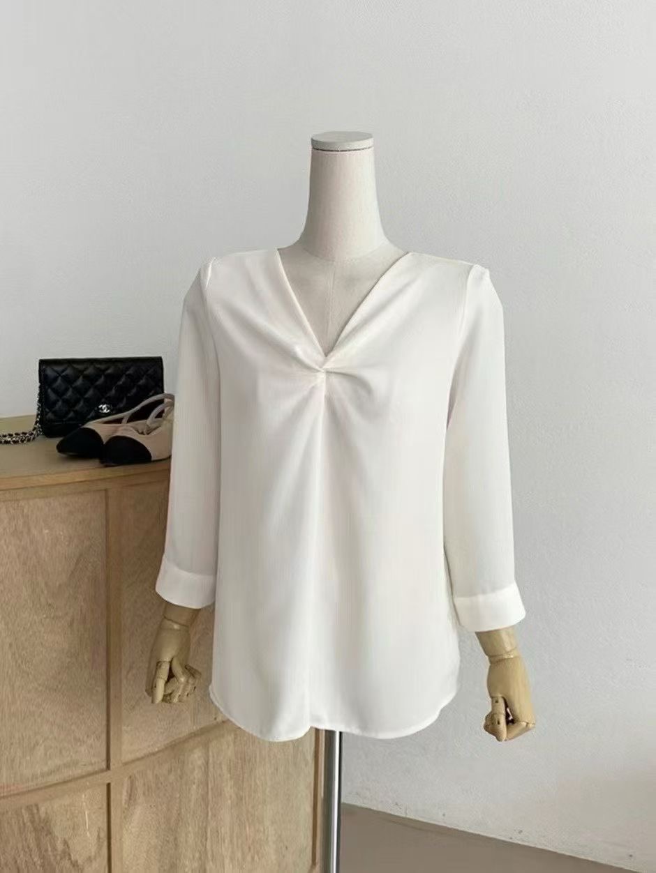 DAILY PROJECT-데일리프로젝트-T韓國直郵女士新品熱賣襯衫蕾絲衫DAILY PROJECT襯衫/蕾絲衫圖色1