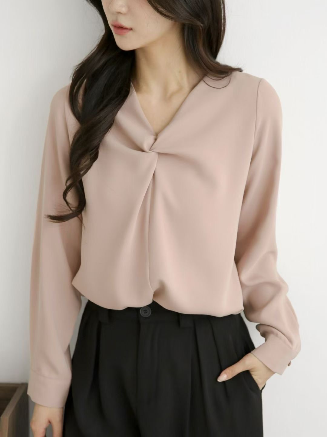 DAILY PROJECT-데일리프로젝트-T韓國直郵女裝新品推薦襯衫蕾絲衫DAILY PROJECT襯衫/蕾絲衫圖色1