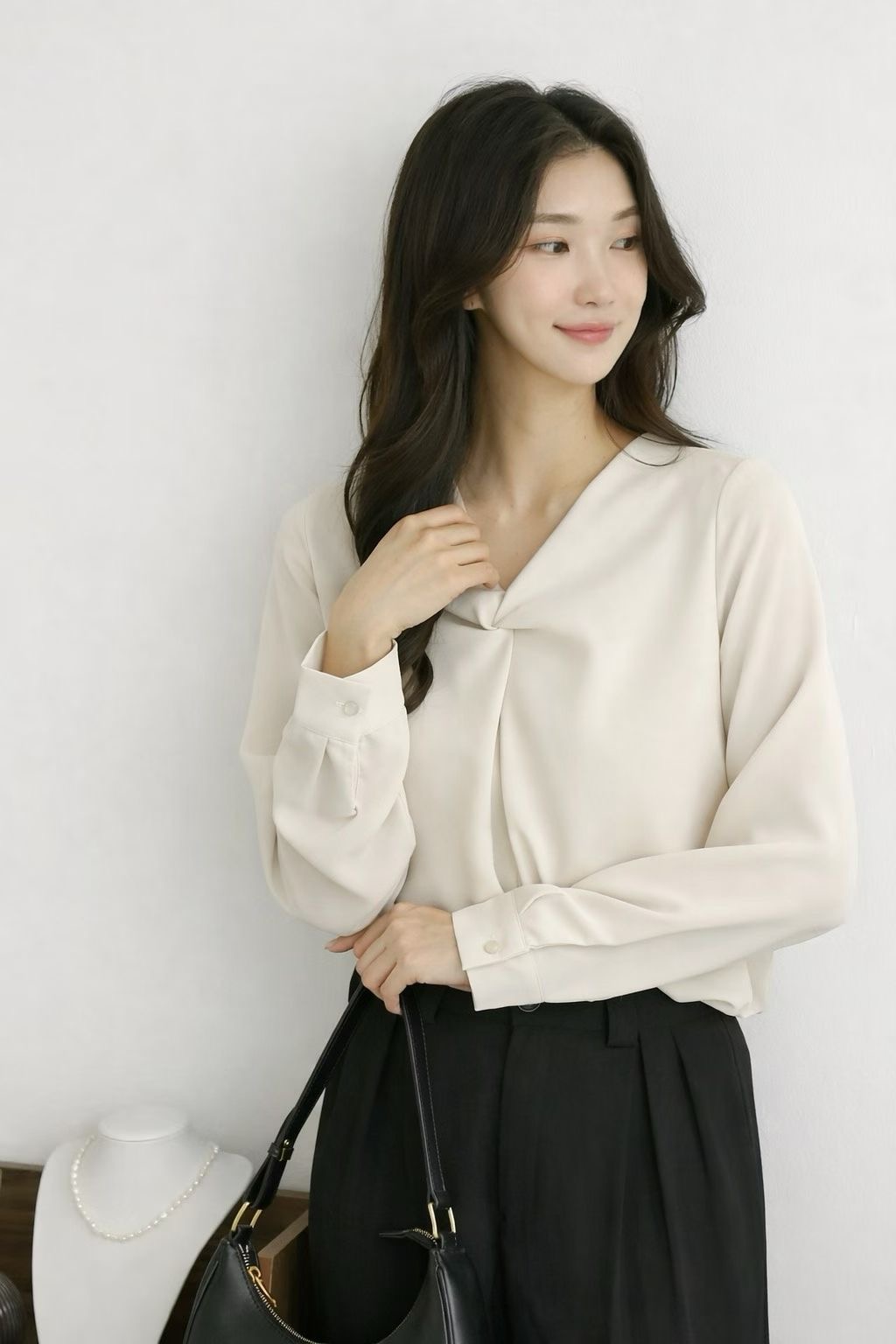 DAILY PROJECT-데일리프로젝트-T韓國直郵女裝新品推薦襯衫蕾絲衫DAILY PROJECT襯衫/蕾絲衫圖色2