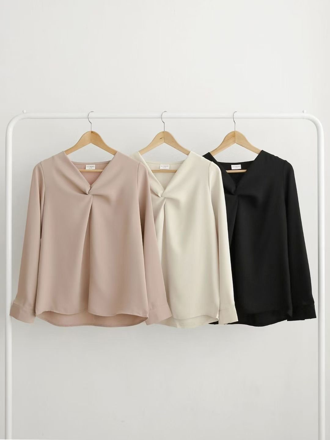 DAILY PROJECT-데일리프로젝트-T韓國直郵女裝新品推薦襯衫蕾絲衫DAILY PROJECT襯衫/蕾絲衫圖色3左三色