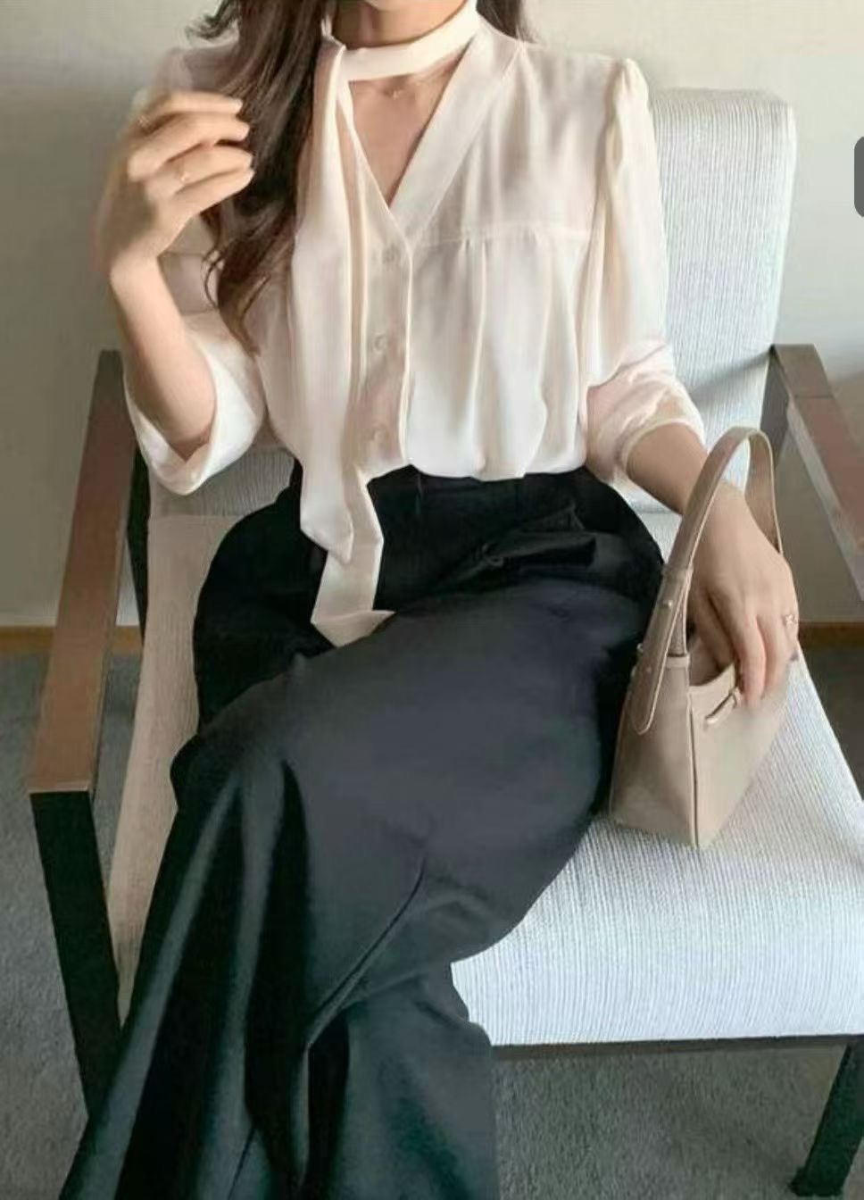 DAILY PROJECT-데일리프로젝트-T韓國代購女裝新款人氣襯衫蕾絲衫DAILY PROJECT襯衫/蕾絲衫圖色4