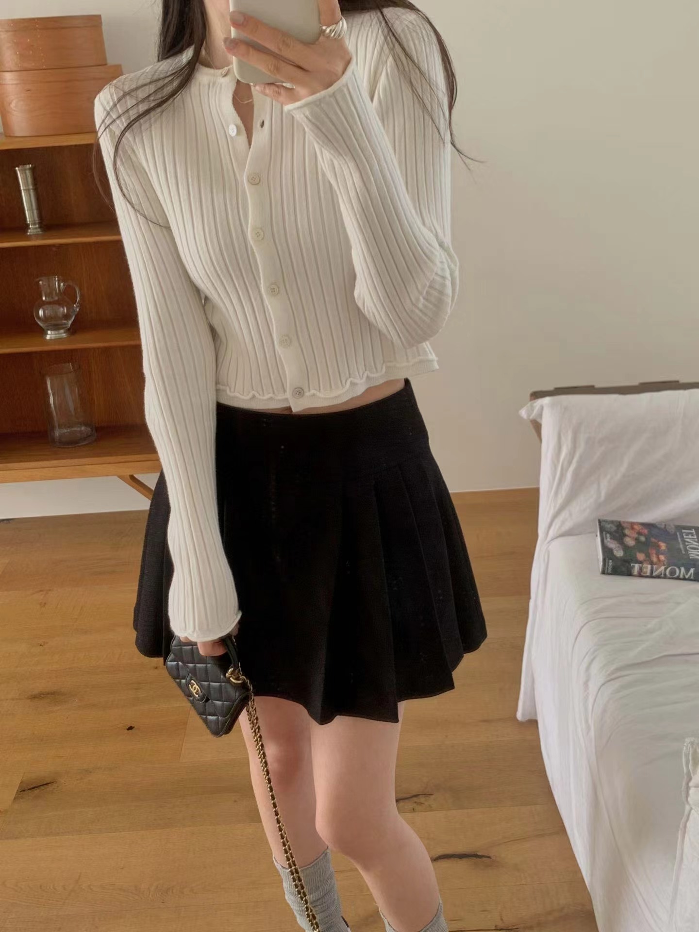 MIELLE-미엘르-OT韓國直郵女裝新款時尚職業針織衫羊毛衫MIELLE-미엘르-OT針織衫圖色2