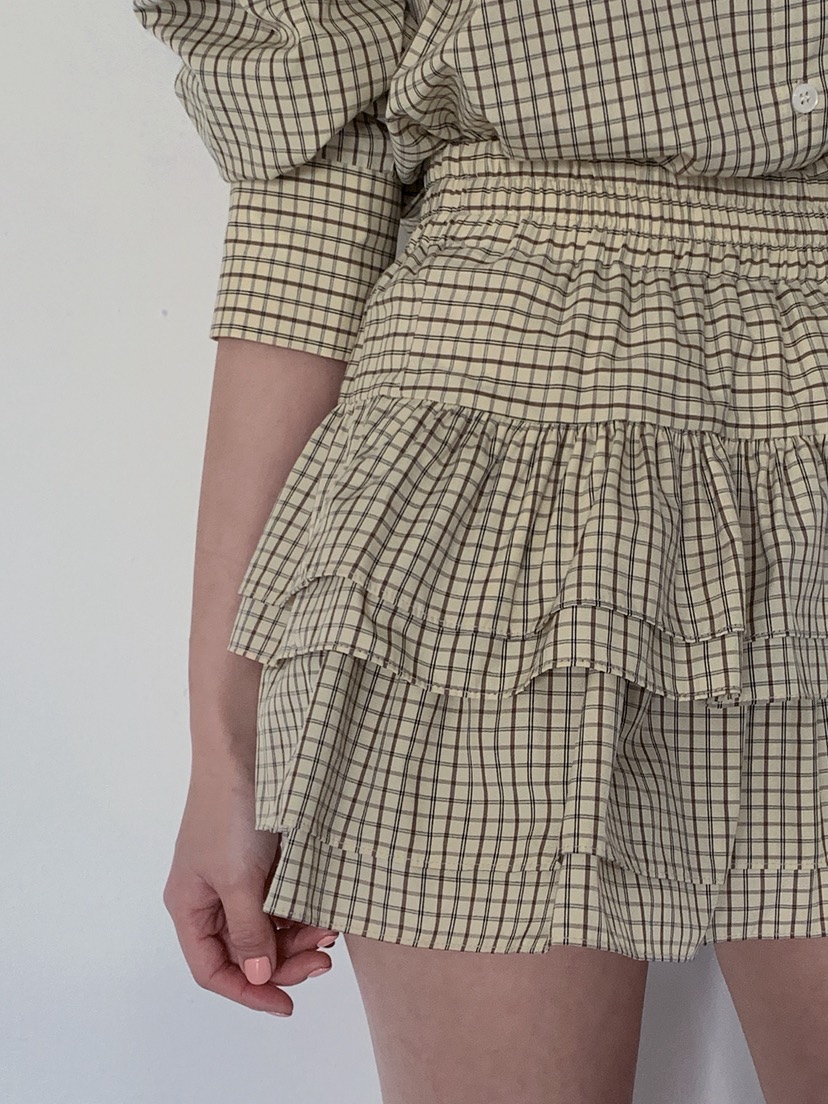 VERANDA東大門實拍女士新品熱賣26春夏真品休閑人氣職業短裙VERANDA短裙