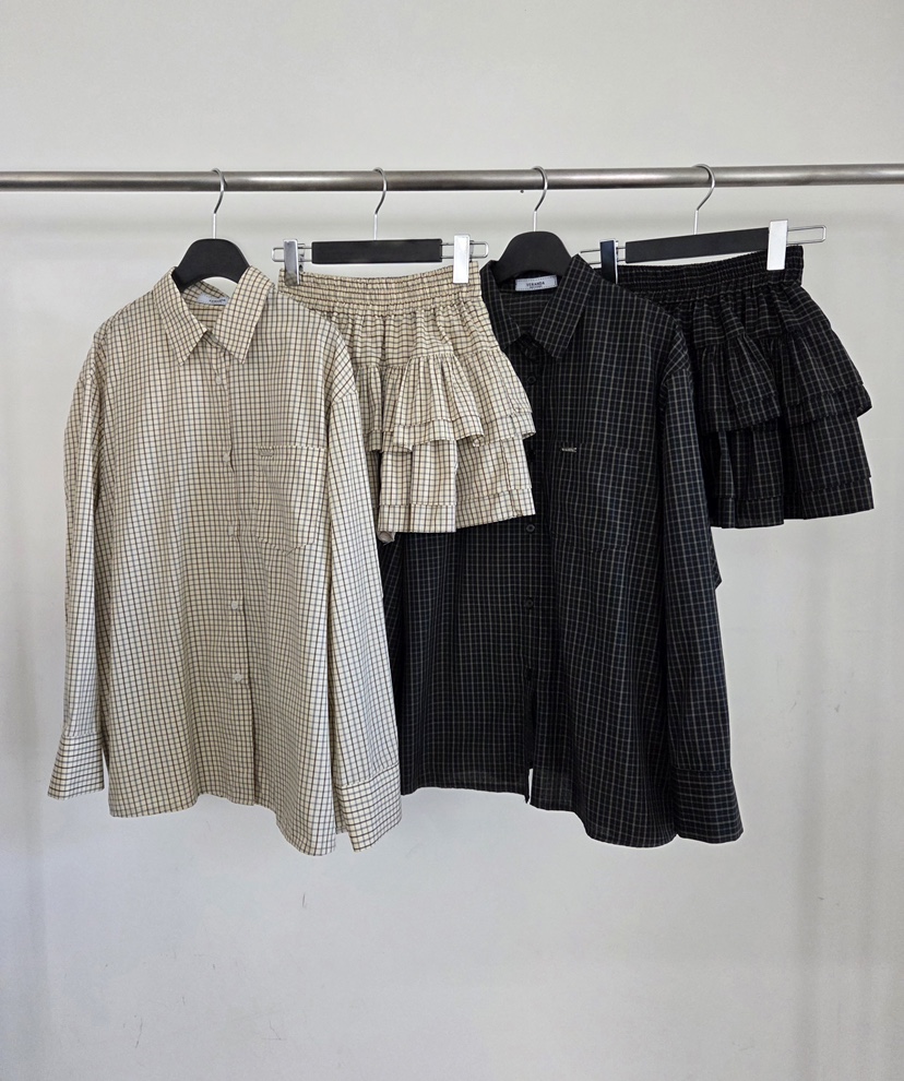 VERANDA東大門實拍女士新品熱賣26春夏真品休閑人氣職業短裙VERANDA短裙