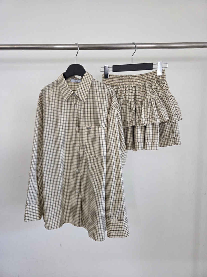 VERANDA東大門實拍女士新品熱賣26春夏真品休閑人氣職業短裙VERANDA短裙