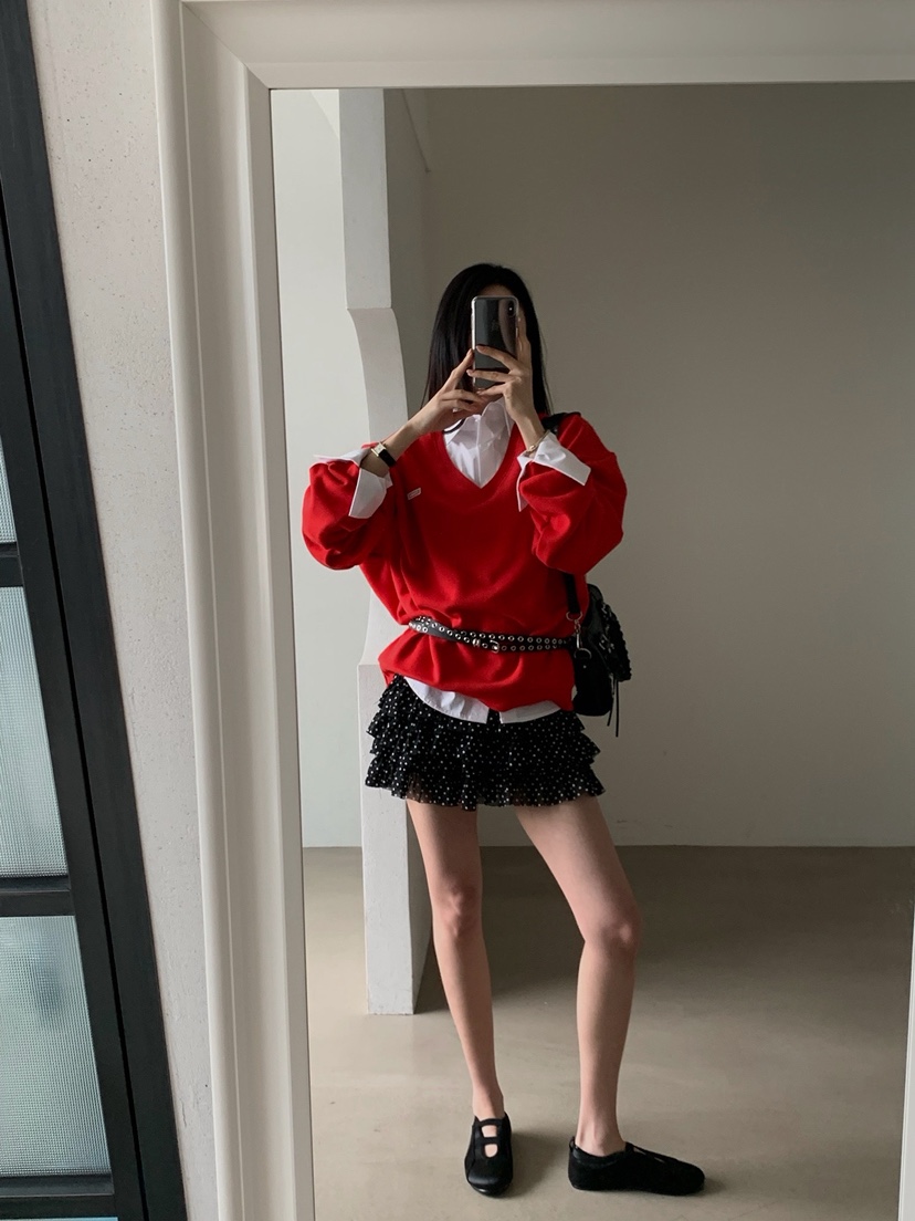 VERANDA東大門實拍女裝新品26春夏真品時尚人氣推薦職業短裙VERANDA短裙