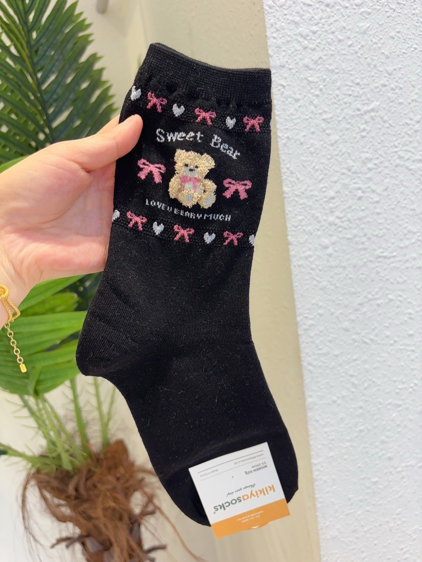 CACTUS-Q韓國直郵女士新品人氣職業熱賣推薦26春夏休閑襪子CACTUS十雙起/可混搭襪子圖色5