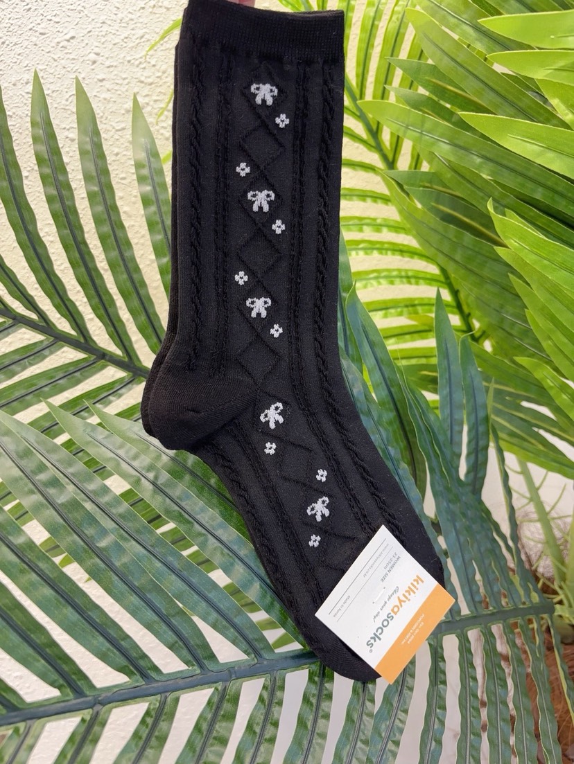 CACTUS-Q韓國直郵實拍女裝新款人氣推薦時尚熱賣26春夏襪子CACTUS十雙起/可混搭襪子圖色2