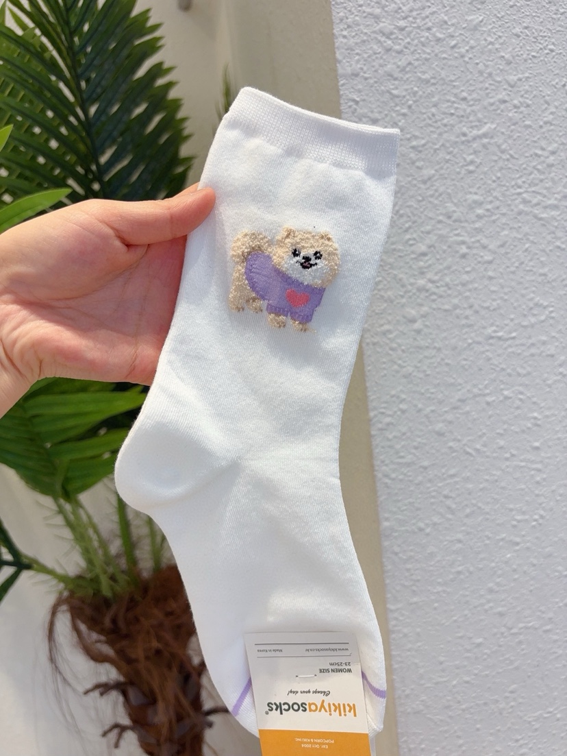 CACTUS-Q韓國代購女士新款推薦熱賣職業時尚26春夏人氣襪子CACTUS十雙起/可混搭襪子圖色1