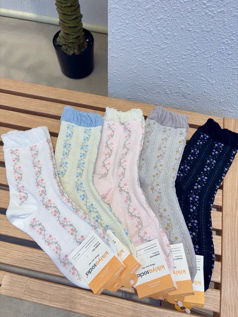 CACTUS-Q韓國東大門直郵女士新款休閑人氣26春夏職業襪子CACTUS十雙起/可混搭襪子