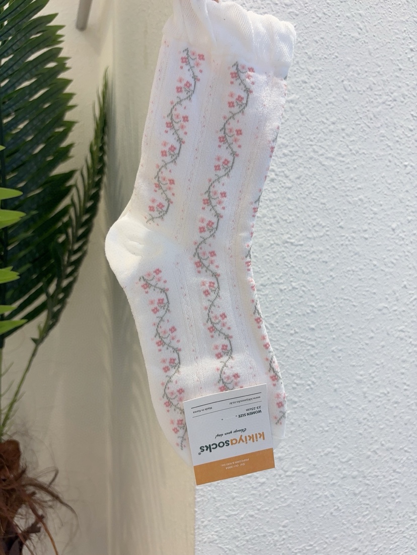 CACTUS-Q韓國東大門直郵女士新款休閑人氣26春夏職業襪子CACTUS十雙起/可混搭襪子圖色1