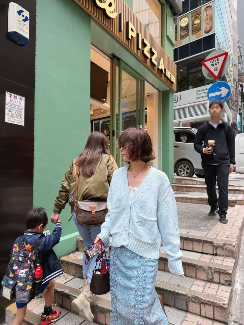 OLI SEOUL韓國直郵實拍女裝新款人氣半身裙中短裙圓點裙OLI SEOUL半身裙/中短裙