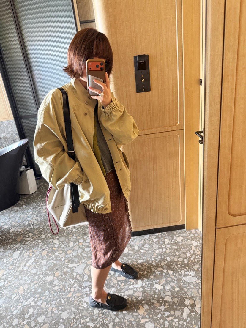 OLI SEOUL韓國直郵實拍女裝新款人氣半身裙中短裙圓點裙OLI SEOUL半身裙/中短裙