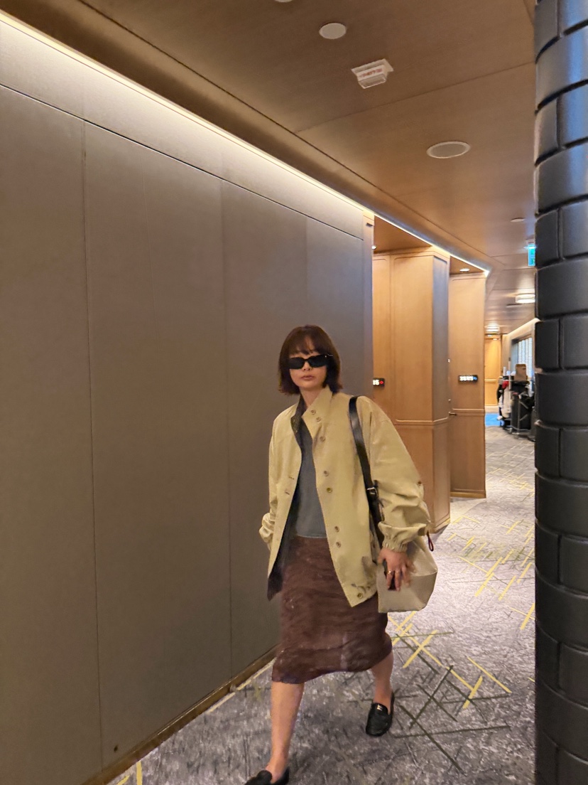 OLI SEOUL韓國直郵實拍女裝新款人氣半身裙中短裙圓點裙OLI SEOUL半身裙/中短裙