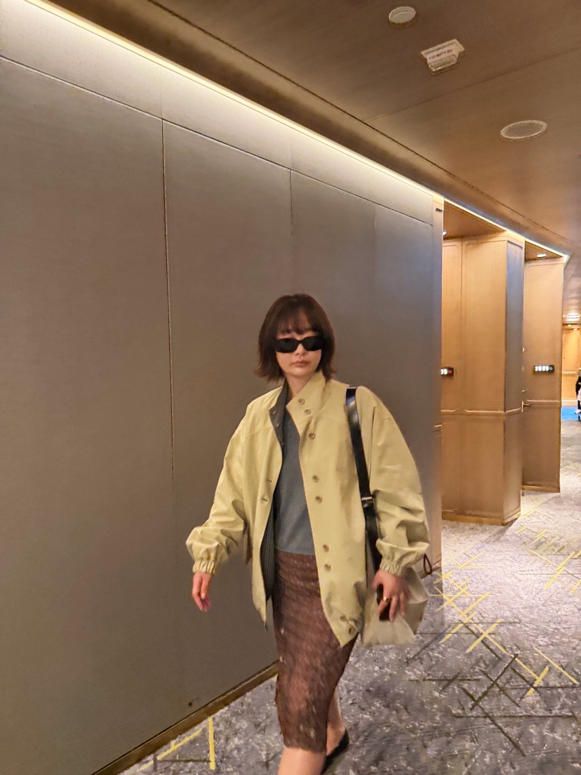 OLI SEOUL韓國直郵實拍女裝新款人氣半身裙中短裙圓點裙OLI SEOUL半身裙/中短裙