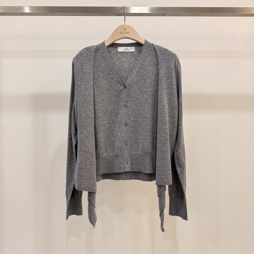 BLANC-A韓國東大門直郵女裝新品人氣職業時尚針織衫花朵BLANC-A針織衫圖色2