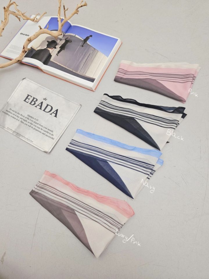 EBADA韓國直郵女裝新品推薦人氣26春夏熱賣時尚休閑圍巾披肩EBADA圍巾/披肩